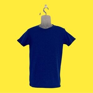 RSVLTS Solid Color T-shirt Super Soft Cotton/Poly Bright Blur Size Small